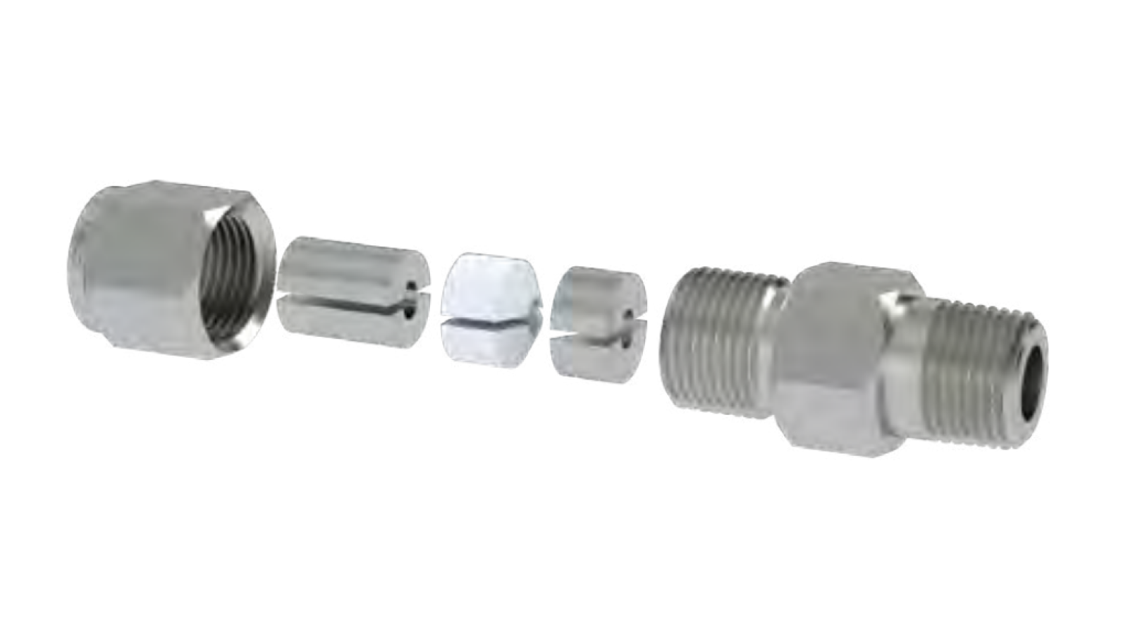 CONAX RS-PG5S-125-G CONAX RS-PG5S-125-G PG5S series feedthroughs in AISI 303 with single split grafoil insulator for Ø0.125" (3.18 mm) element, 3/4" NPT M connection - Genuine CONAX Industrial Spare Part